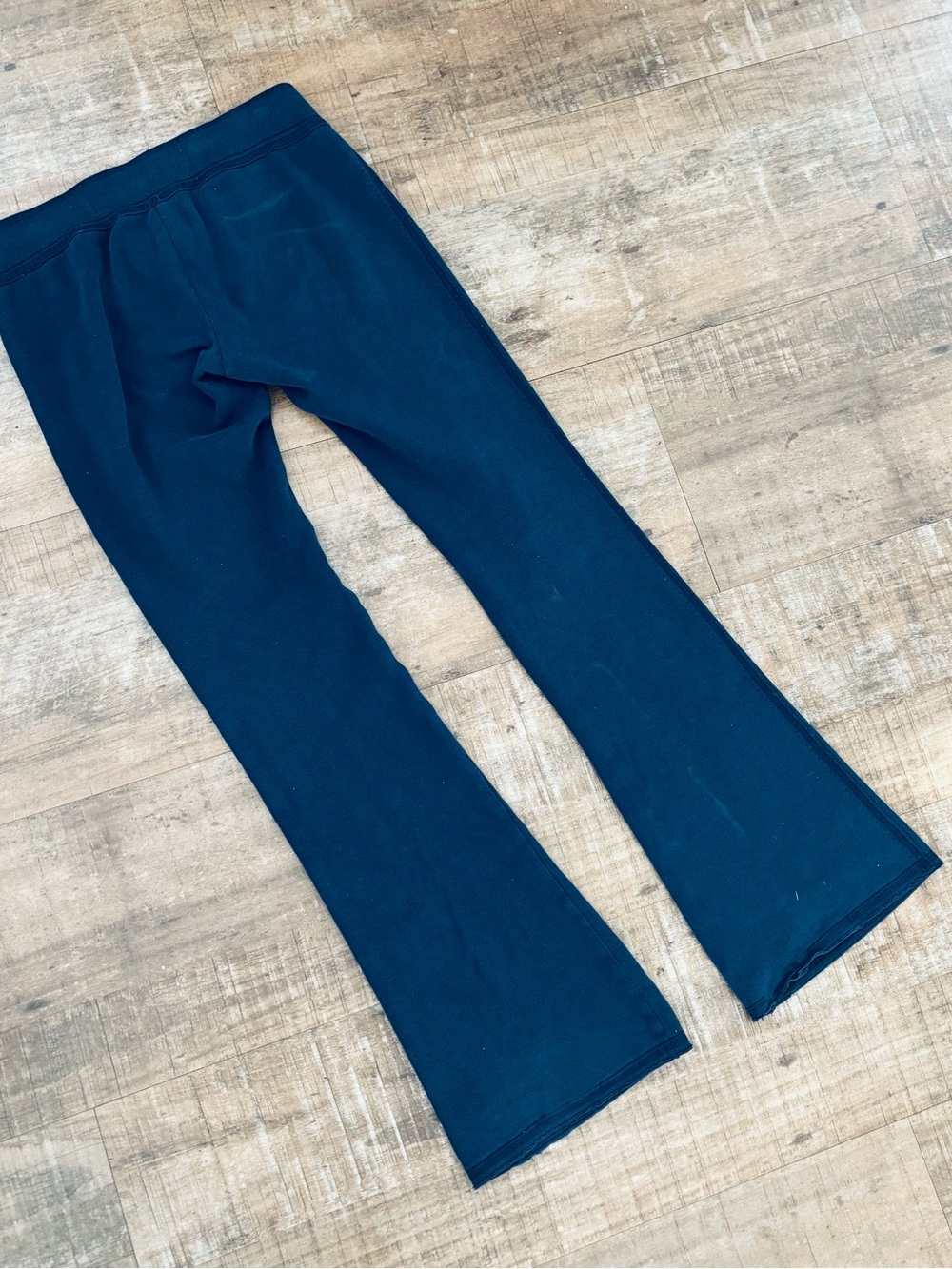 VTG Y2K Hollister navy blue cotton flare sweat pants size XS - Picture 4 of 4